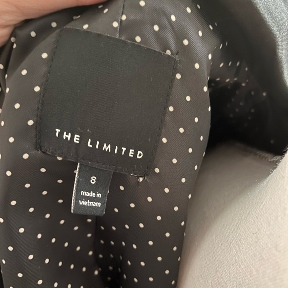 The Limited Elegant Black Suit Jacket | Classic Tailored Blazer - Picture 4 of 5